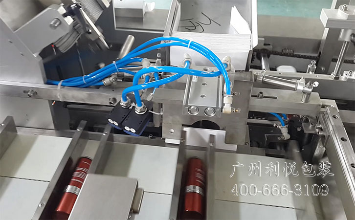 装盒机自动下说明书机构