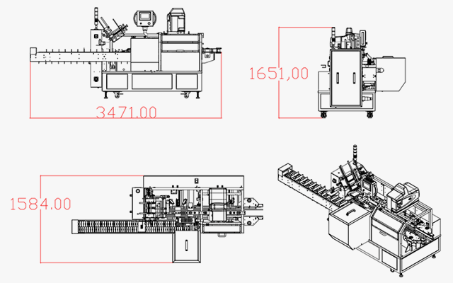 LY200-2装盒机尺寸