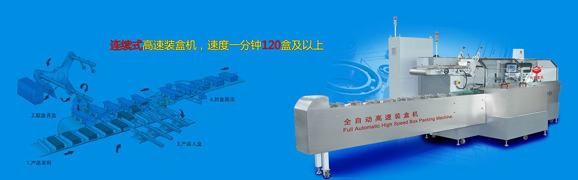高速装盒机